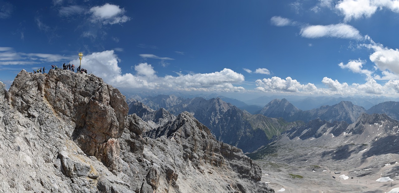 zugspitze  panorama  alpine free photo