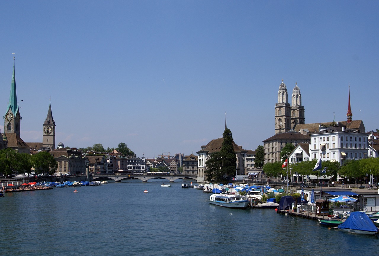 zurich switzerland river free photo