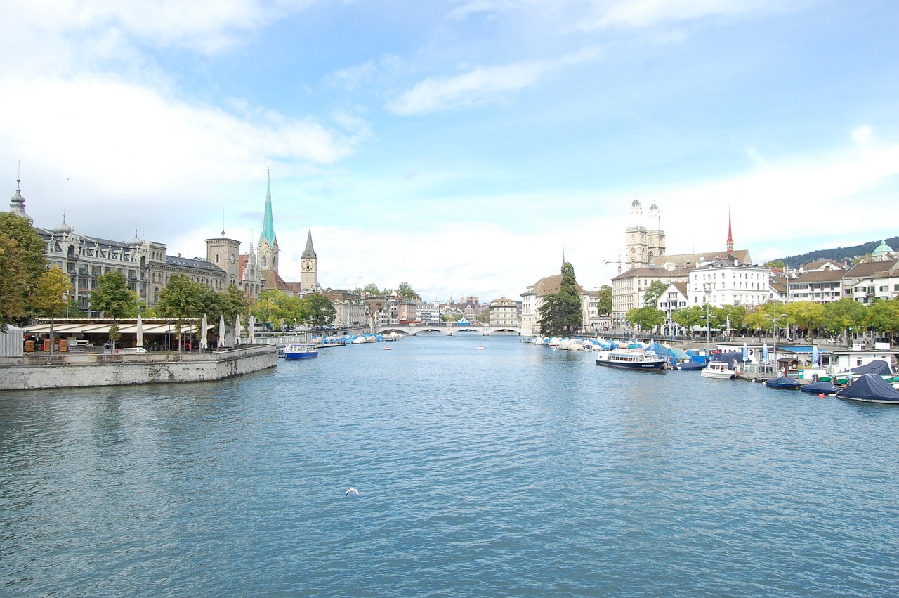 zurich switzerland lake free photo