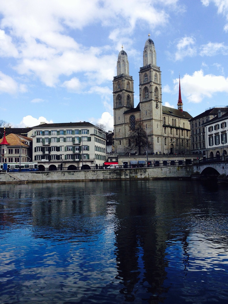 zurich grossmünster church free photo