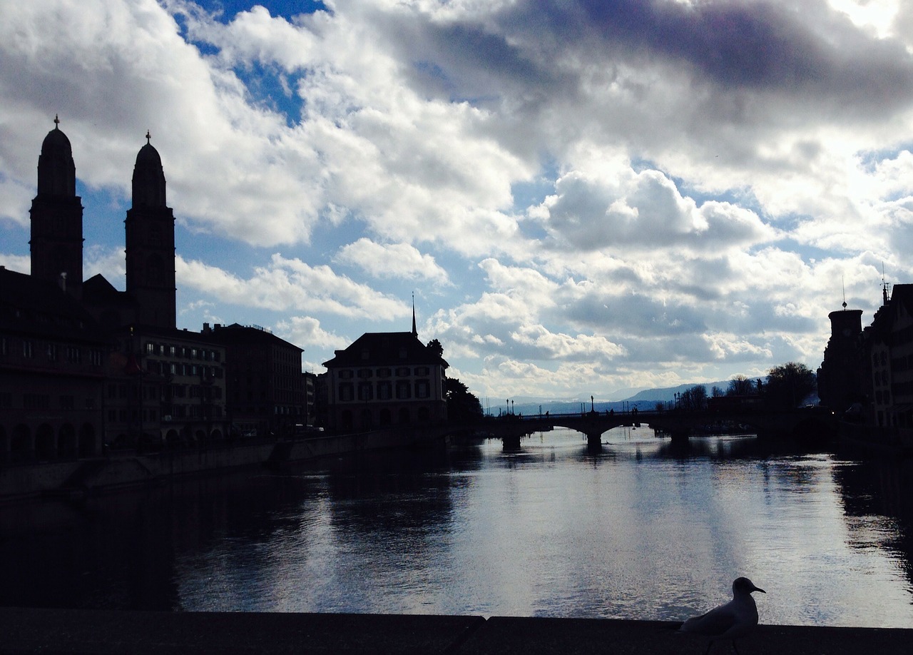 zurich switzerland river free photo