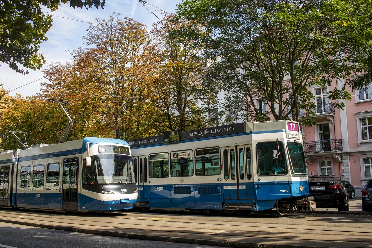 zurich  tram  transport free photo