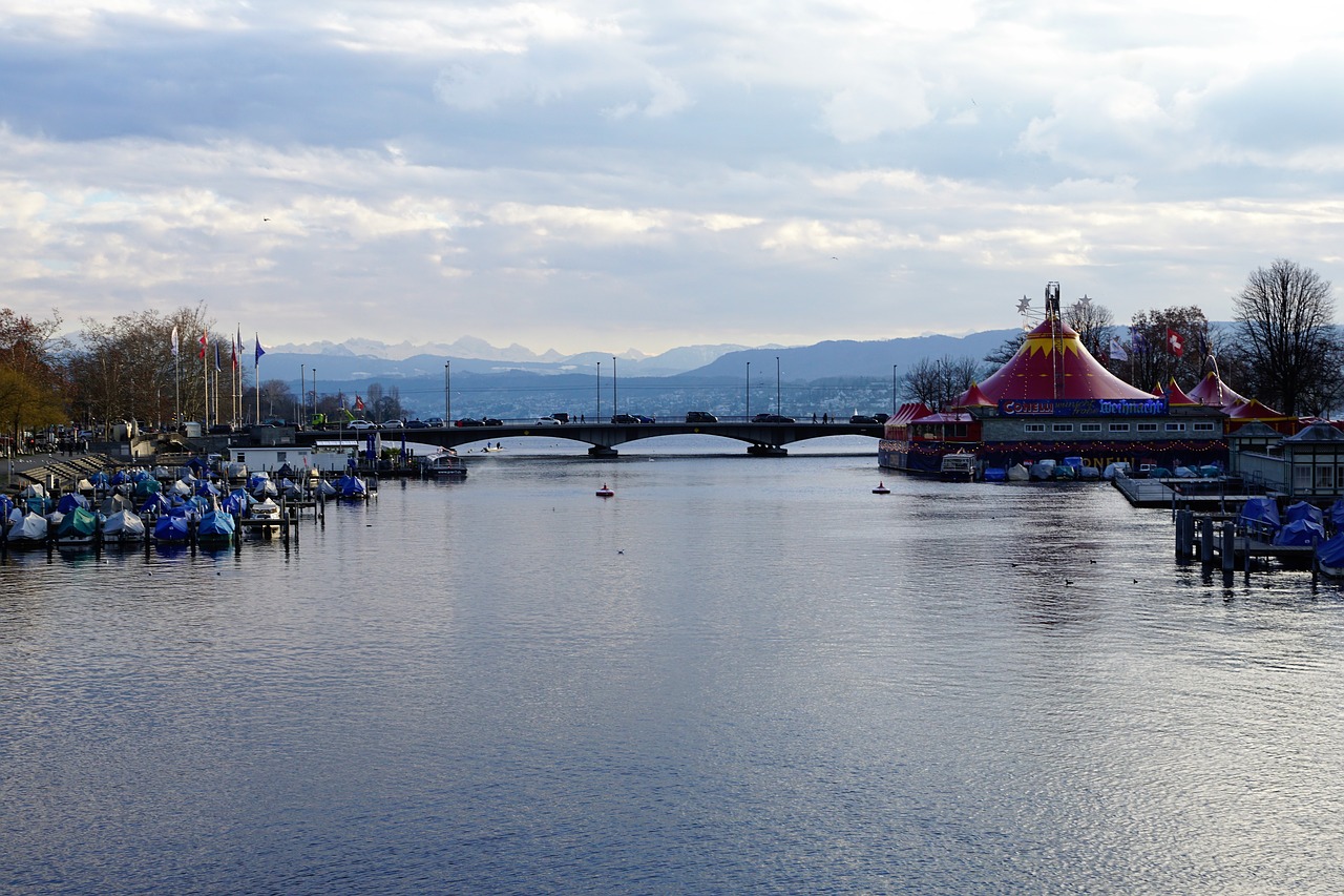 zurich  switzerland  limmat free photo