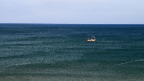 Sailboat In Ocean