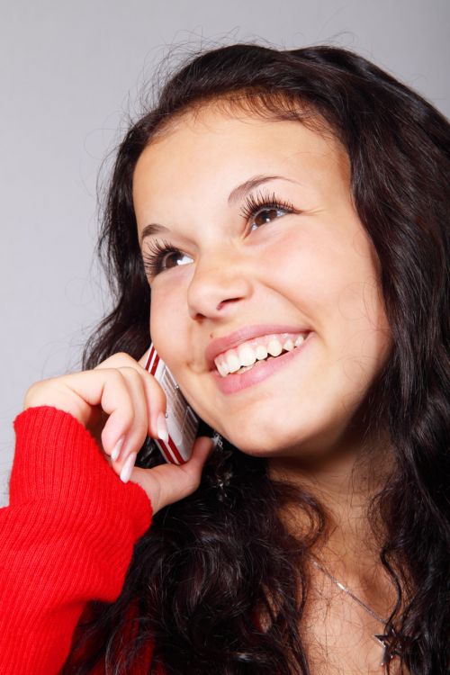 Woman Talking On Phone