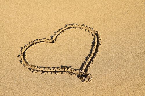 Heart In Sand