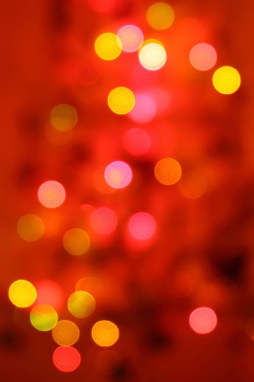 Blurred Christmas Lights