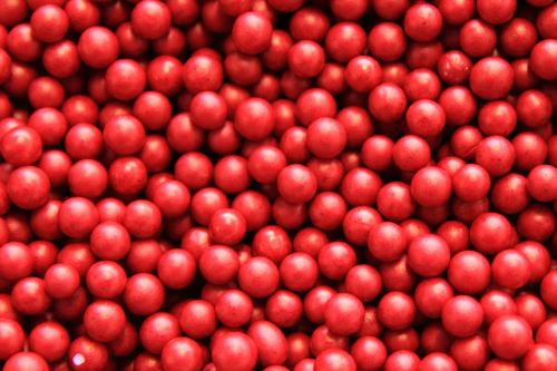 Red Ball Background