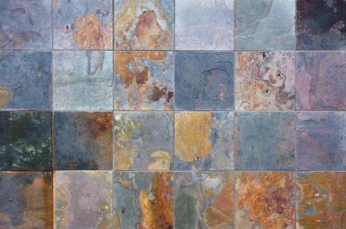 Stone Tile Wall Background