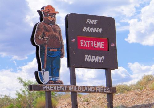 Fire Danger Sign