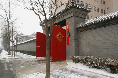 Red Chinese Gate