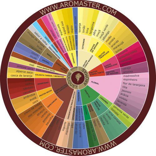 Portuguese Wine Aroma Wheel