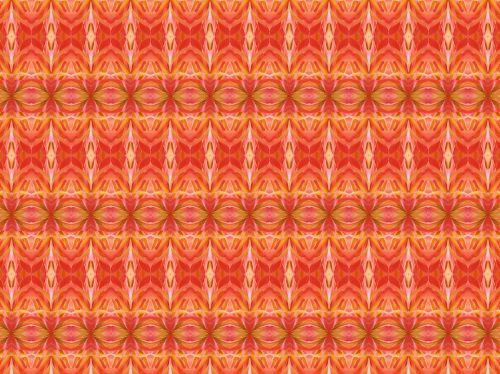 Pattern Background Orange Red