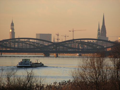 Hamburg From River Elbe