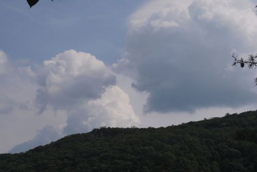 Clouds Over The Mountain