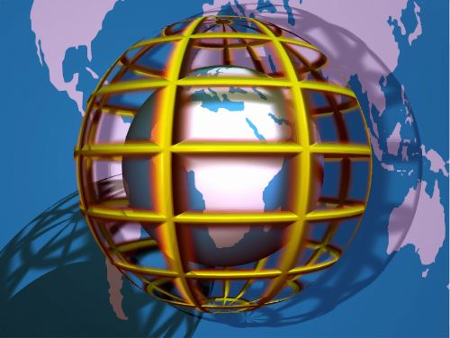 3d Abstract Globe