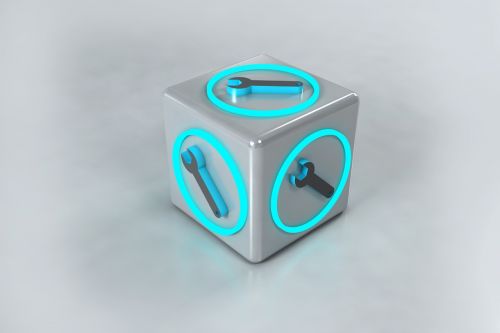 3d modeling symbol illustration