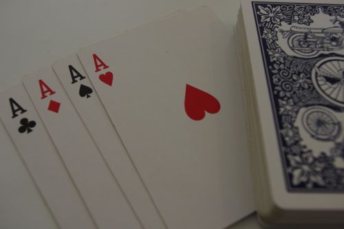 4 Aces Playing Cards