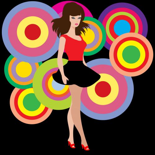 60s Disco Girl