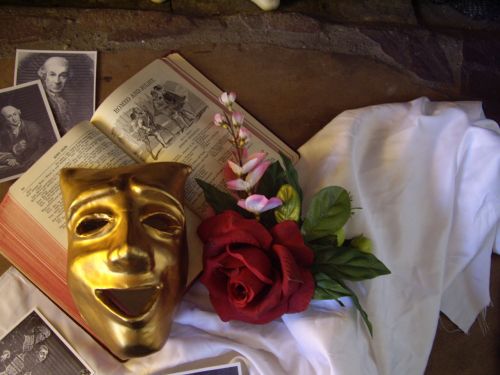 Mask And Book