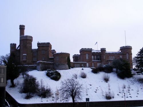 Castle At Christmas