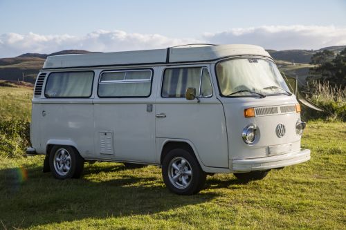 A Classic Volkswagen Van Car