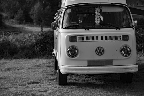 A Classic Volkswagen Van Car