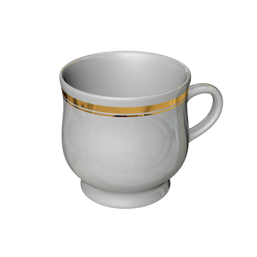 a cup of coffee  tableware  transparent background