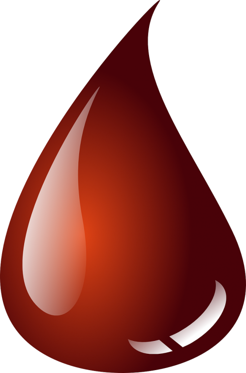 a drop of blob blood