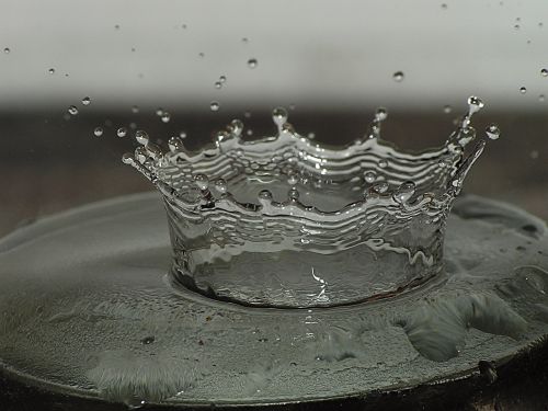 a drop of drops water