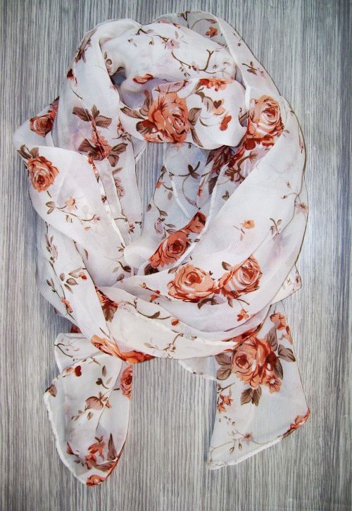 a neckerchief scarf material
