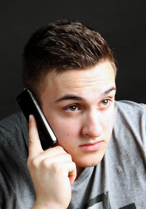 a young man self-portrait photo