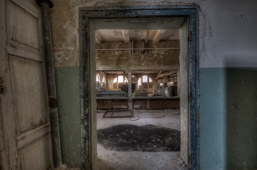 abandoned  architecture  door