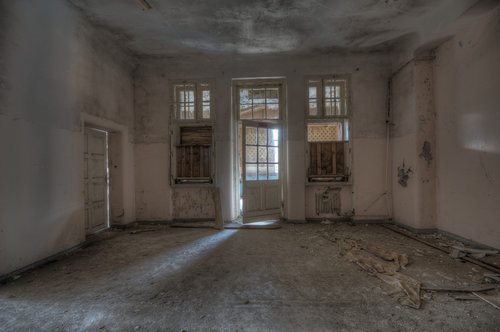 abandoned  indoors  architecture