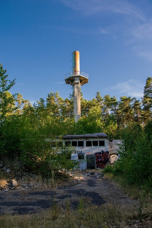 abandoned  destroyed  ruin