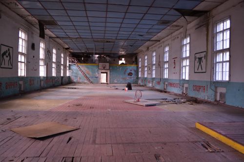 abandoned place gym vogelsang
