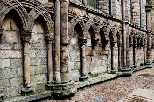 abbey columns church