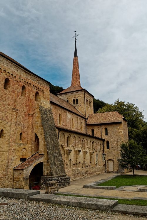 abbey romaimoutier switzerland