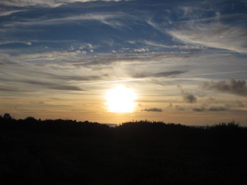 abendstimmung sunset clouds