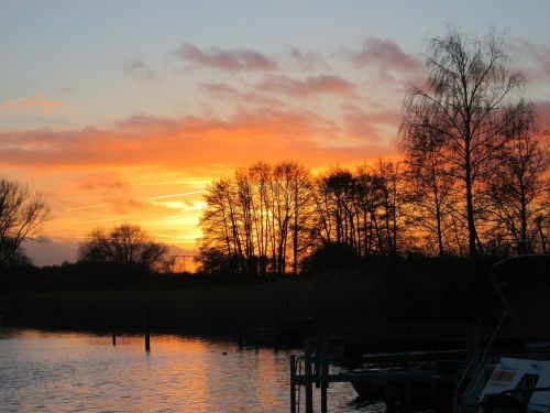 abendstimmung sunset romance