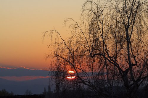 abendstimmung  sunset  sky