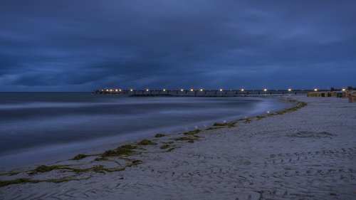 abendstimmung  evening  beach