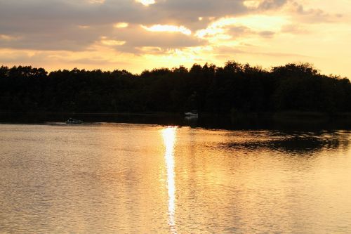 abendstimmung havel water