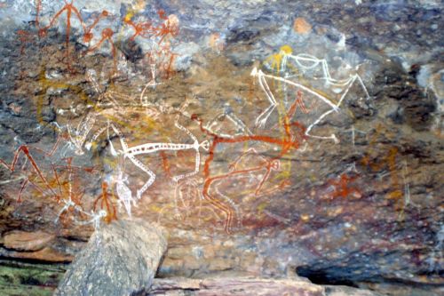 aboriginal painting rock painting