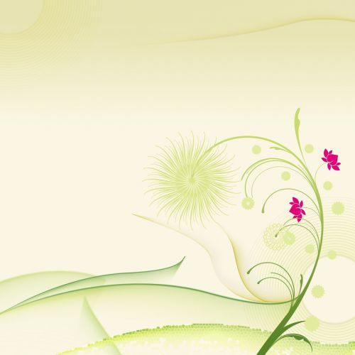 abstract background flowers