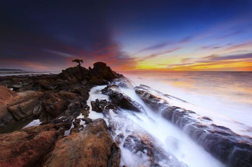 abstract background beach