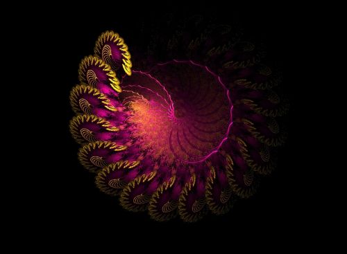 abstract fractal sphere