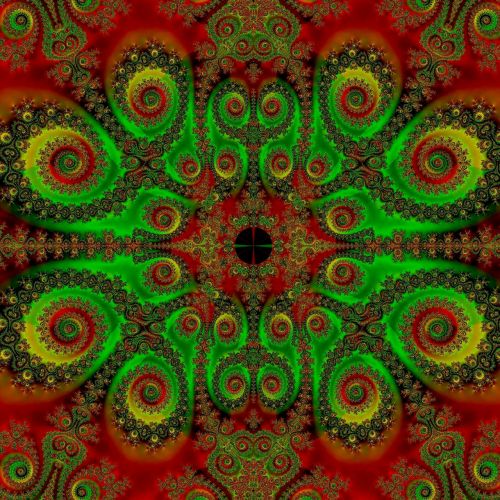 abstract fractal pattern