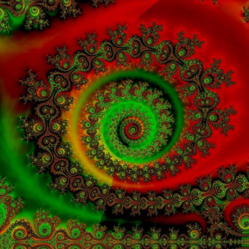 abstract fractal pattern