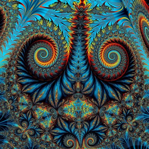 abstract art fractal